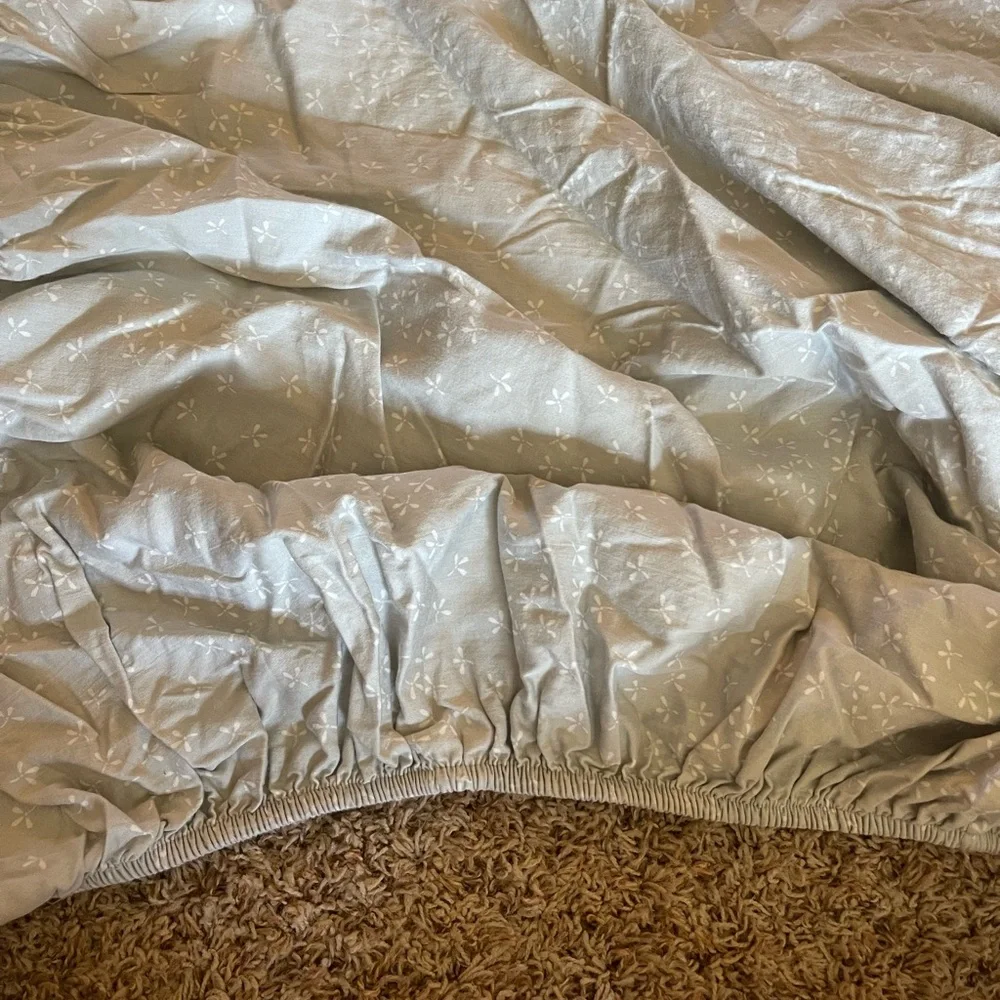 Threshold Twin XL bundle - 1 pillowcase, 1 flat sheet, 1 fitted sheet, 1 cover - Picture 5 of 8